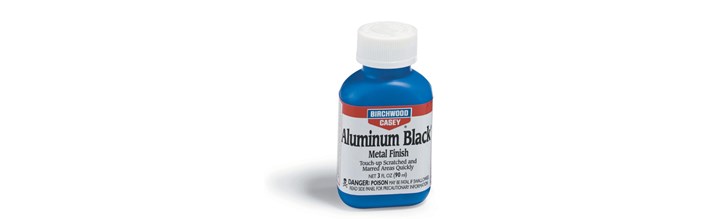 Aluminum Black® Metal Finish, BIRCHWOOD-CASEY PREPARATION & BLUEING,  BIRCHWOOD-CASEY MAINTENANCE, HUNTING SUPPLIES, EQUIPMENT AND POLICE SHOOTING